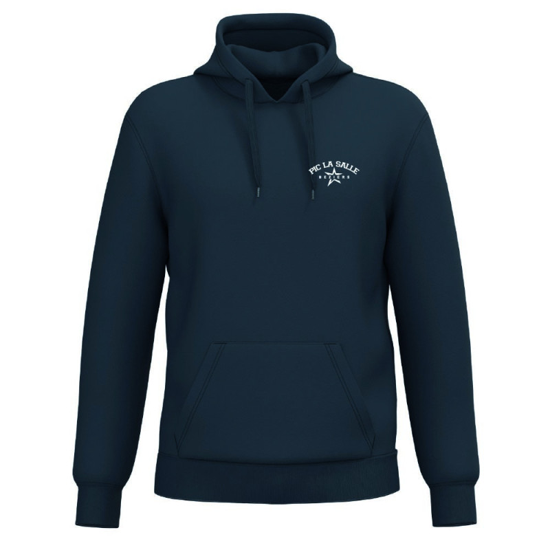 Sweat-shirt à capuche unisexe Marine – Pic La Salle Béziers